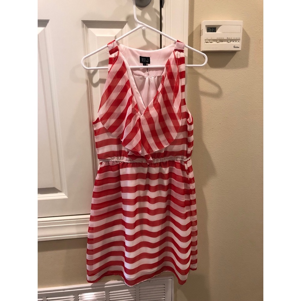 Very J Striped Summer Dress